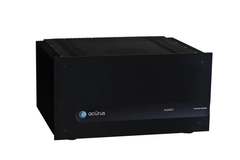 Acurus A2007 - etapa de potencia de 7 x 200 W negra