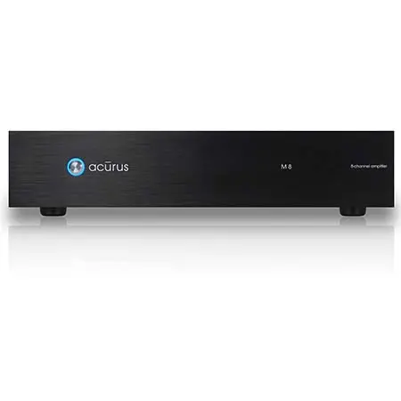 Acurus M8 - etapa de potencia de 8 canales negra