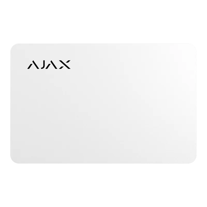 AJAX 10XAJ-PASS-W - Pack de 10 tarjetas de acceso sin contacto - Tecnología Mifare DESFire®