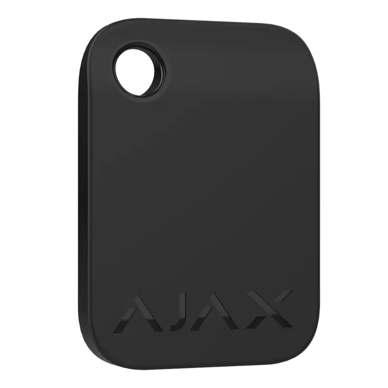 AJAX 10XAJ-TAG-B - Pack de 10 llaveros de acceso sin contacto - Tecnología Mifare DESFire®