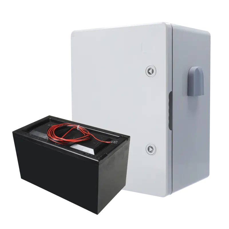 AJAX AJ-BATTERYBOX-14M - Kit batería con caja poliéster - Duración hasta los 14 meses - Batería no recargable - Fácil instalación