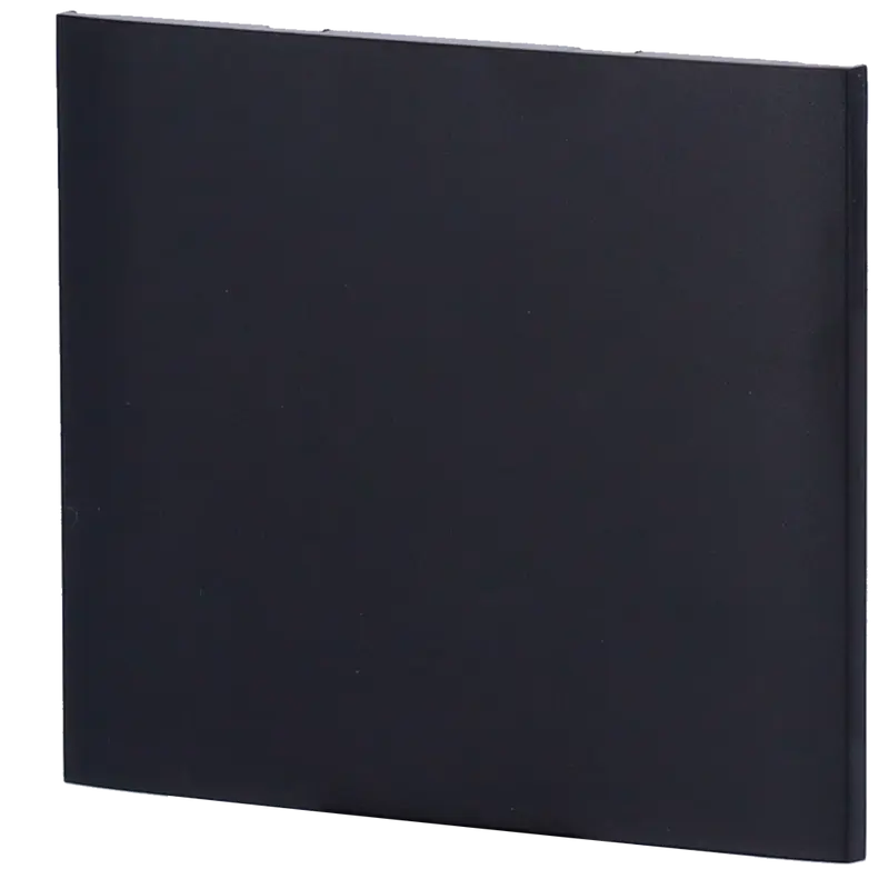 AJAX AJ-CENTERBUTTON-2G-B-VERT - Panel táctil para interruptor de luz doble - Compatible con AJ-LIGHTCORE-2G-VERT