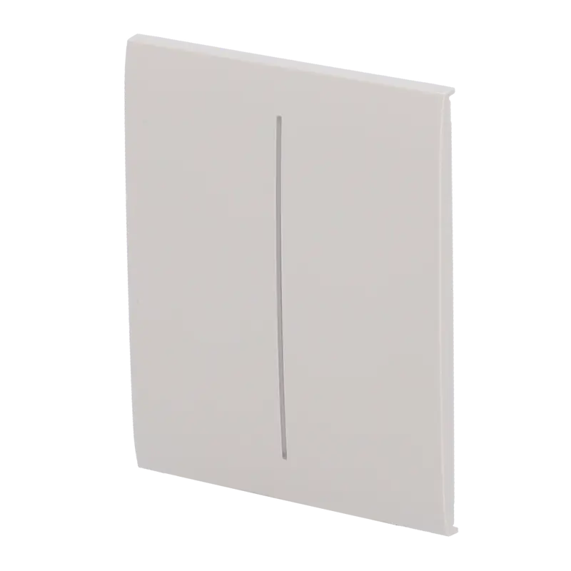 AJAX AJ-CENTERBUTTON-2G-OYS - Panel táctil para interruptor de luz doble - Compatible con AJ-LIGHTCORE-2G - Retroiluminación LED