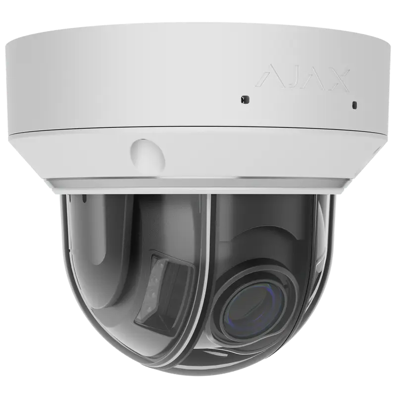 AJAX AJ-DOMECAM-5-HLVF-W - Cámara IP Domo 5 Mpx Ajax - 1/2.7" Progressive Scan CMOS - Lente varifocal motorizada 2.8~12 mm