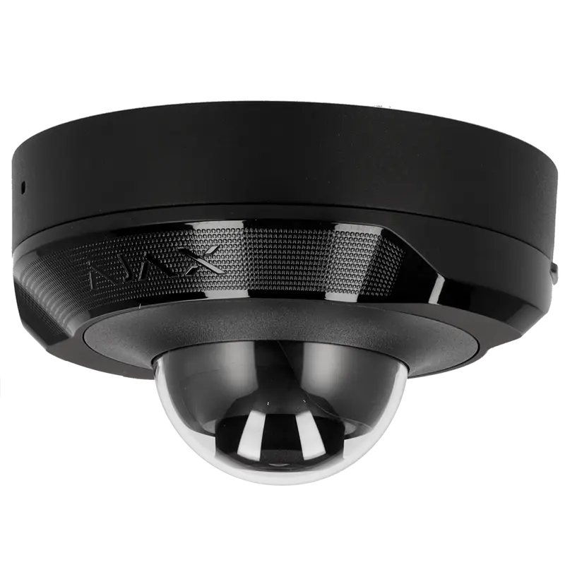 AJAX AJ-DOMECAM-MINI-8-0400-B - Cámara IP 8 Megapixel Ajax - Progressive Scan CMOS - Lente 4 mm, Ranura MicroSD hasta 256GB