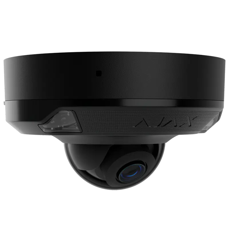 AJAX AJ-DOMECAM-MINI-8-HL-B - Cámara IP 8 Megapixel Ajax - 1/2.8" Progressive Scan CMOS - Lente 2.8 mm, Ranura MicroSD hasta 256GB