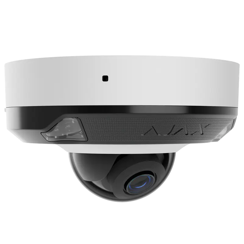 AJAX AJ-DOMECAM-MINI-8-HL-W - Cámara IP 8 Megapixel Ajax - 1/2.8" Progressive Scan CMOS - Lente 2.8 mm, Ranura MicroSD hasta 256GB