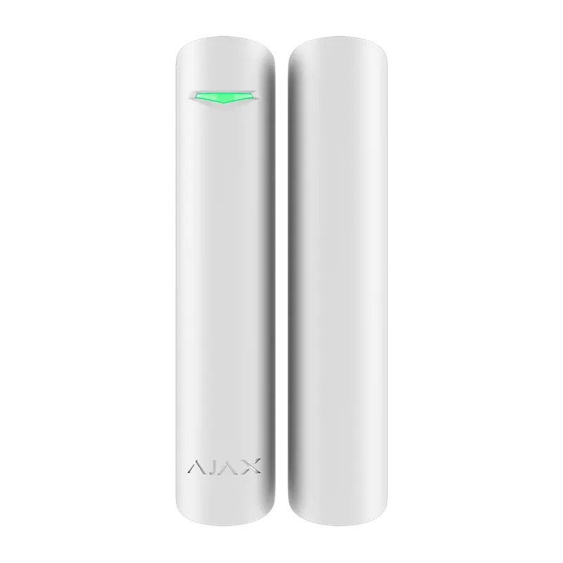 AJAX AJ-DOORPROTECTPLUS-S-W - Contacto magnético - Certificado NFA2P y grado 2 - Detector impacto e inclinación