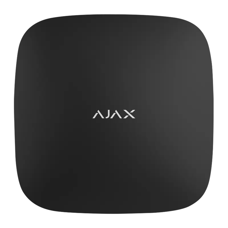 AJAX AJ-HUB-B - Central de alarma profesional - Grado 2 - Comunicación Ethernet y GPRS - Inalámbrico 868 MHz Jeweller