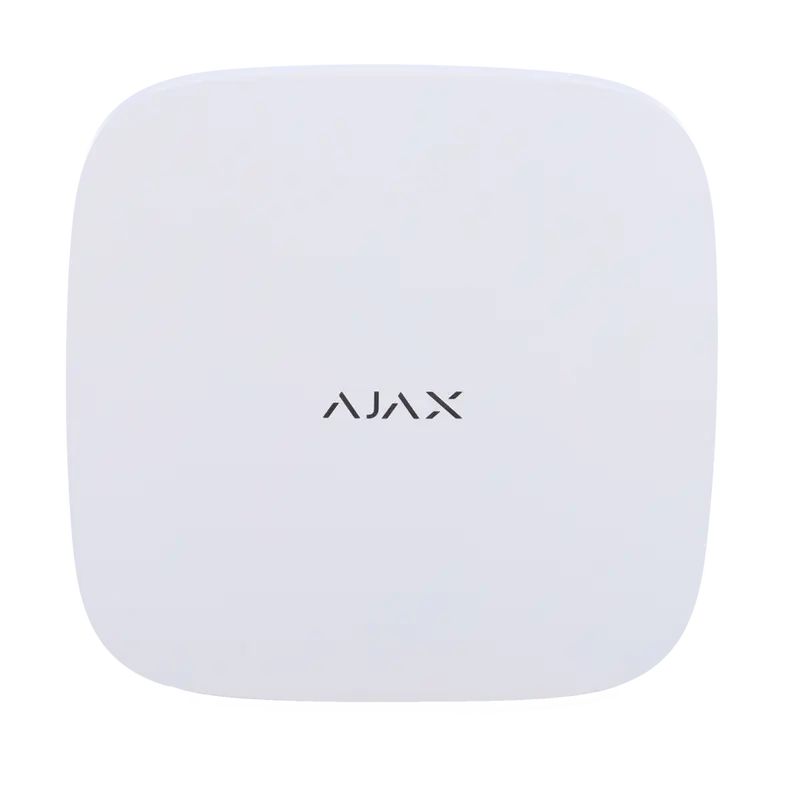 AJAX AJ-HUB2-4G-DC6V-W - Central de alarma profesional - Grado 2 - Comunicación Ethernet y dual SIM 4G