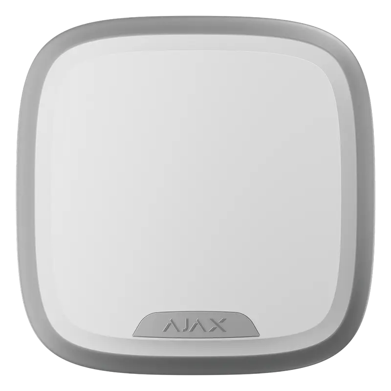 AJAX AJ-STREETSIRENPLUS-G3-W - Sirena exterior - Certificado NFA2P y grado 3 - Inalámbrico 868 MHz Superior Jeweller