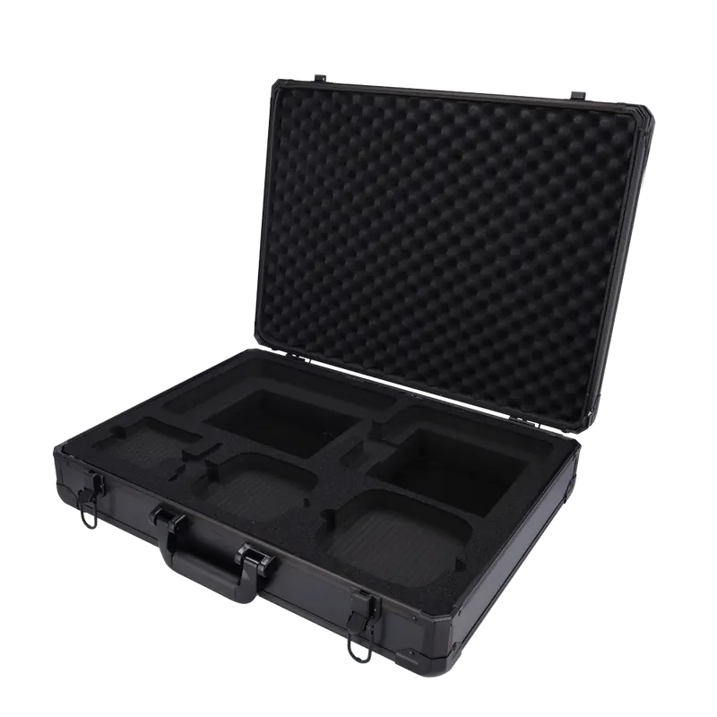 AJAX AJ-SUITCASE-EN54-BMC-001 - Maletín demo Fuego - Fabricado en aluminio y ABS - Espuma interior de alta calidad - Sin productos