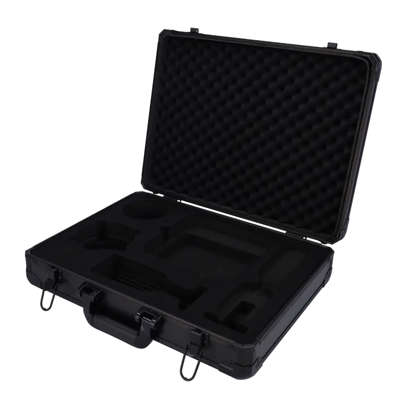 AJAX AJ-SUITCASE-VIDEO-BMC-005 - Maletín demo CCTV - Fabricado en aluminio y ABS - Espuma interior de alta calidad - Sin productos