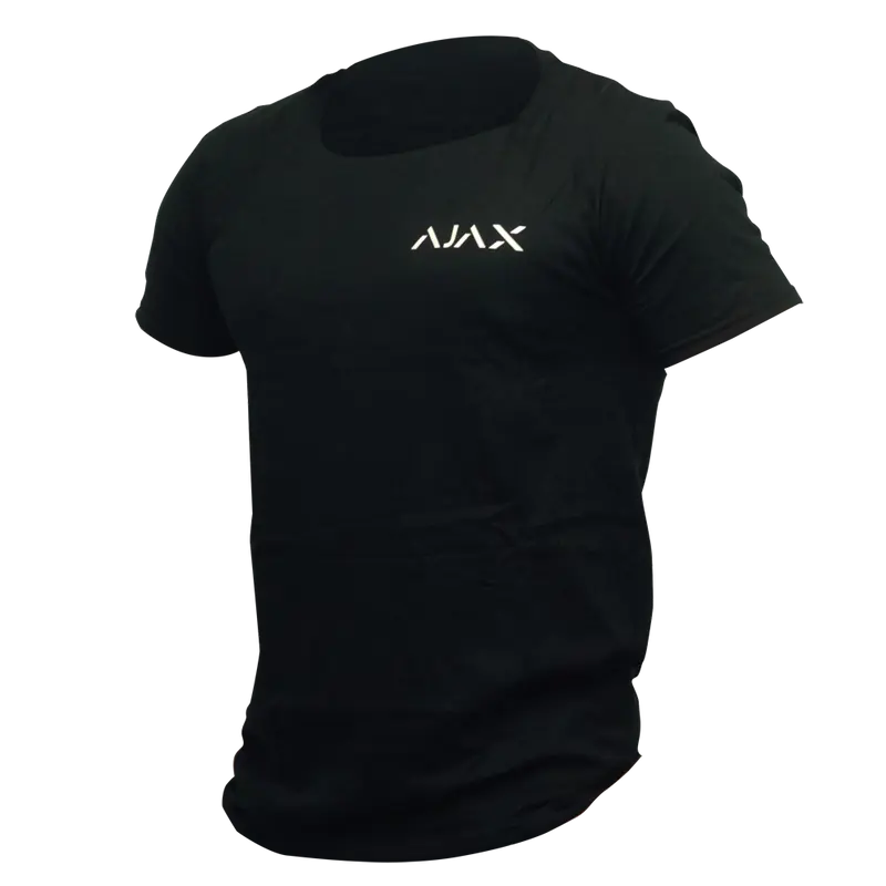 AJAX AJ-TSHIRT-M - Camiseta talla M - Color negro
