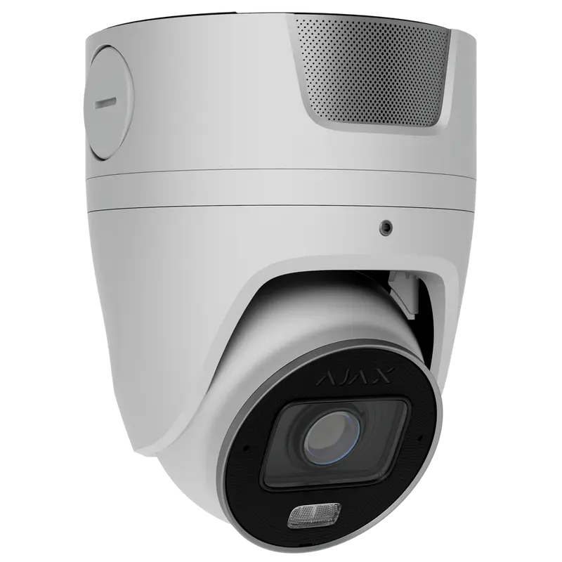 AJAX AJ-TURRETCAM-4-HLVF-S-W - Cámara Superior IP Turret 4 Mpx Ajax - 1/1.8" Progressive Scan CMOS