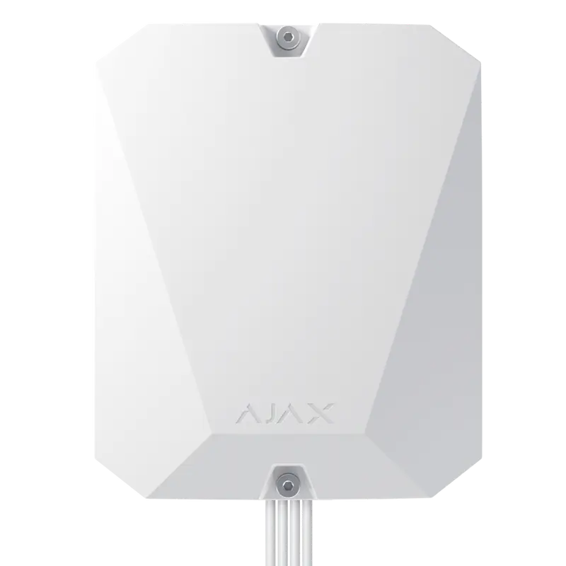 AJAX FIBRA-HUBHYBRID-4G-W-NF - Central de alarma - Certificado NFA2P y Grado 3 - Inalámbrico (Jeweller/Wings) y cableado (Fibra)