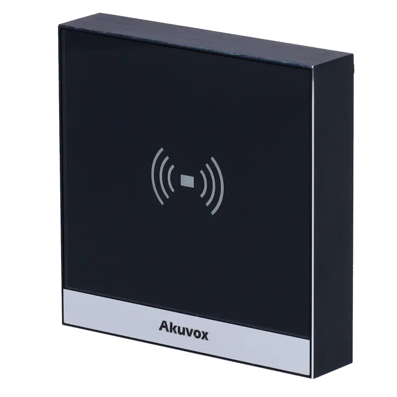 AKUVOX AK-A01S - Control de acceso IP65 IK07 - Tarjeta EM/MF y NFC - 1 relé - 20.000 usuarios - 100.000 registros