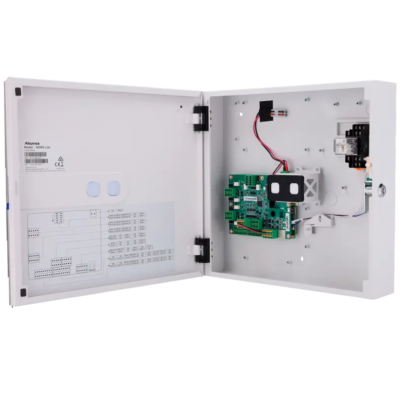AKUVOX AK-A094LITE - Controladora de acceso - Tarjeta, QR y PIN - 50.000 usuarios - 100.000 registros - 4 lectores por Wiegand