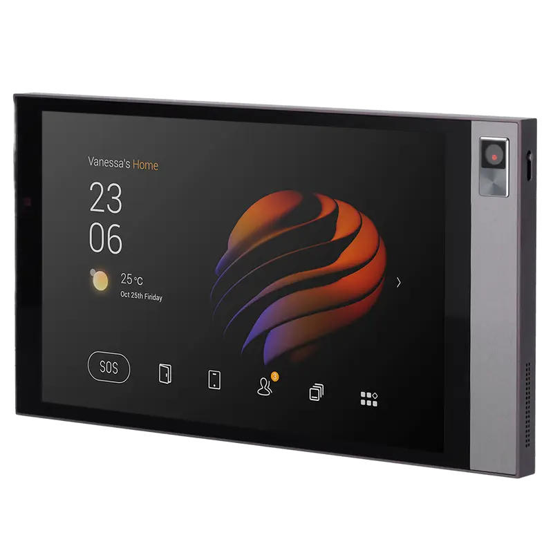 AKUVOX AK-PG71-POE-EU - Monitor Android 10.0 para domótica - Pantalla TFT de 8" - Aplicaciones de terceros - Audio bidireccional