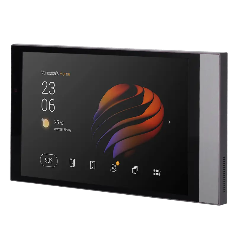 AKUVOX AK-PG71N-KNX-EU - Monitor Android 10.0 para domótica - Pantalla TFT de 8" - Aplicaciones de terceros - Audio bidireccional
