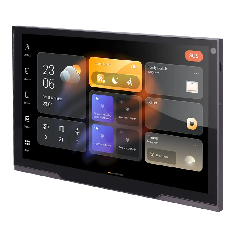 AKUVOX AK-PHX1-POE-ST - Monitor Android 12.0 para domótica - Pantalla TFT de 12" - Aplicaciones de terceros - Audio bidireccional