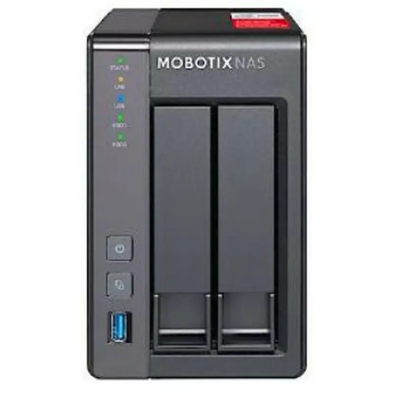 Almacenamiento en Red NAS Mobotix MX-S-NAS2A-8 Negro