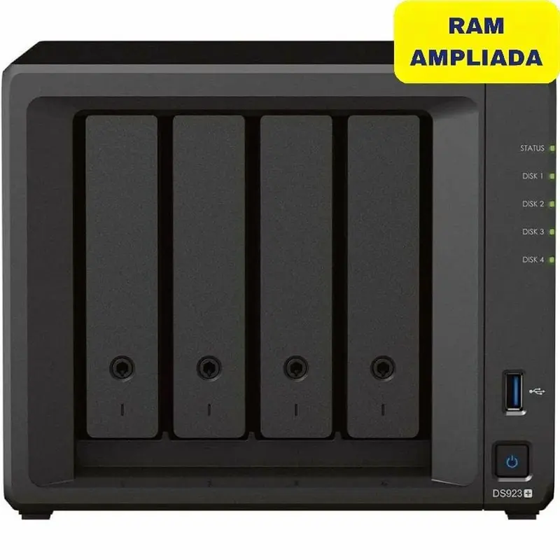 Almacenamiento en Red NAS Synology DS923+/8G Dual Core
