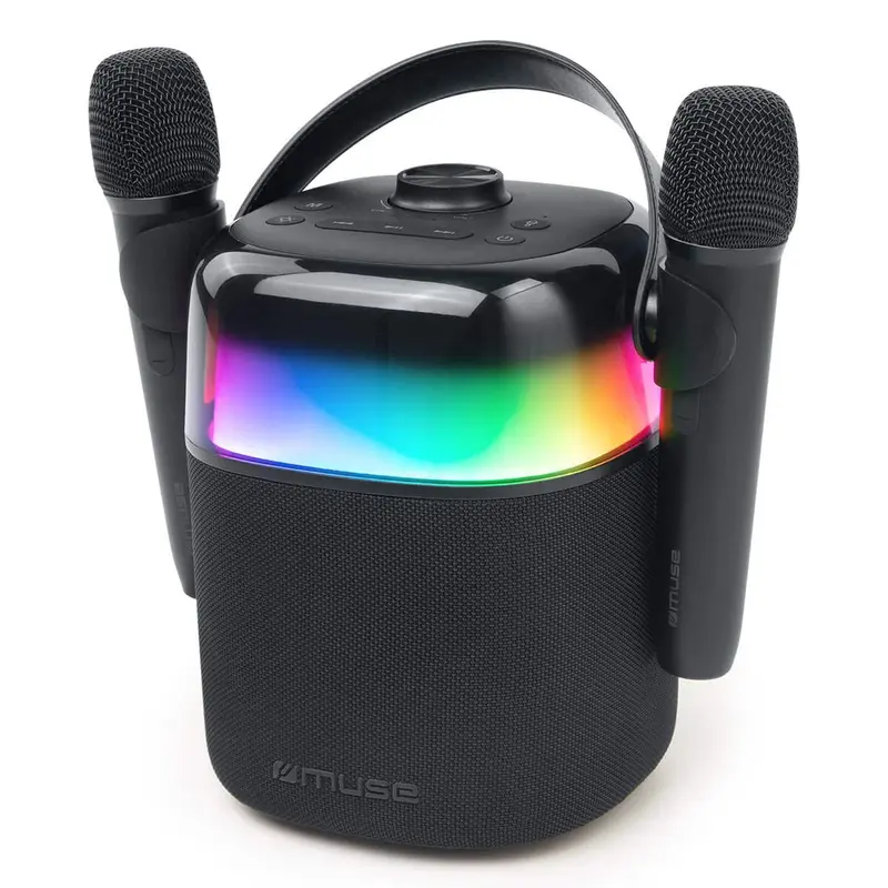 Altavoz Bluetooth con Micrófono Karaoke Muse MUSE M-530 KA 30 W Negro