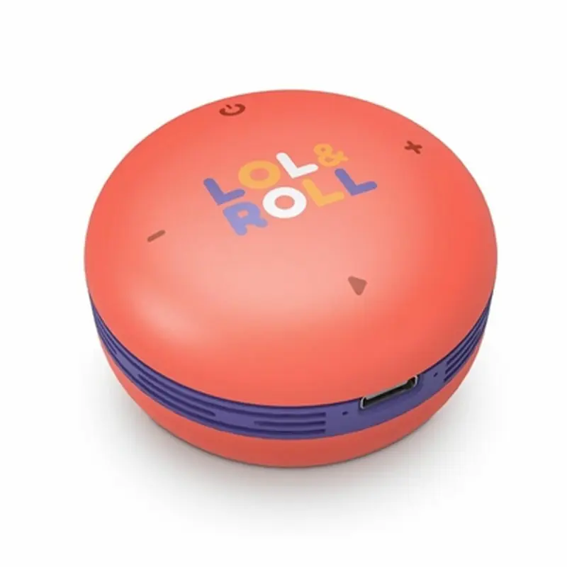 Altavoz Bluetooth Portátil Energy Sistem Lol&Roll Pop Naranja 5 W