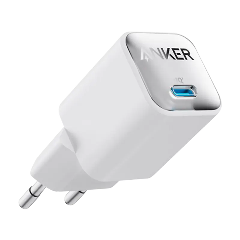 ANKER ANK-511-WCHARGER-30W1C-W - Cargador USB - Potencia 30W - Carga rápida - Salida USB-C - Color blanco