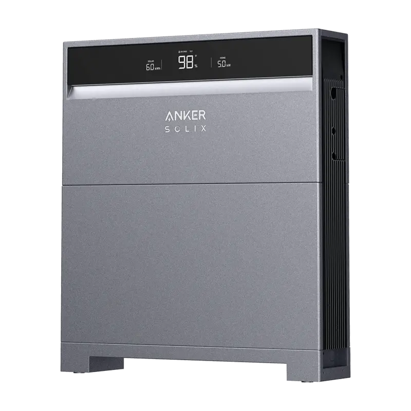 ANKER SOLIX ASOX-H10K-1xB5 - Pack Inversor + Batería Anker Solix - Inversor ASOX-H10K Trifásico - Potencia 10000W - 2 entradas MPPT
