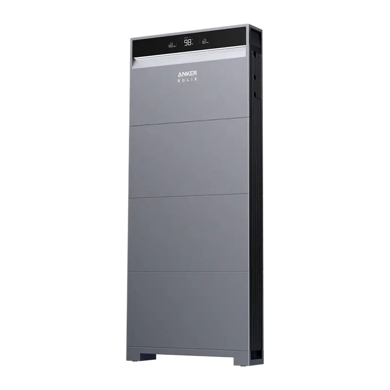 ANKER SOLIX ASOX-H10K-3xB5 - Pack Inversor + Batería Anker Solix - Inversor ASOX-H10K Trifásico - Potencia 10000W - 2 entradas MPPT
