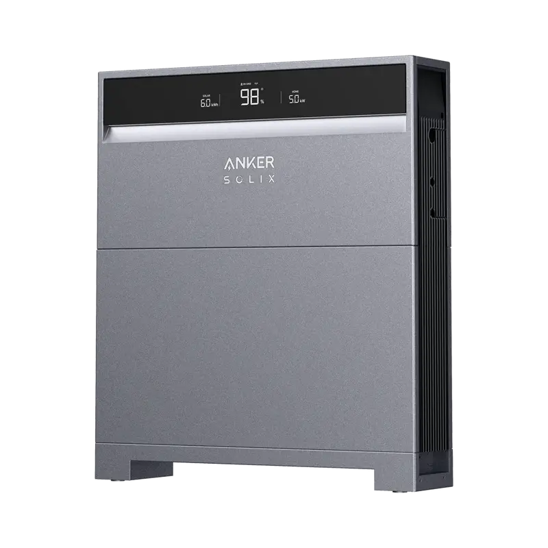 ANKER SOLIX ASOX-H3.68K-1xB5 - Pack Inversor + Batería Anker Solix - Inversor ASOX-H3.68K Monofásico - Potencia 3680W - 2 entradas MPPT