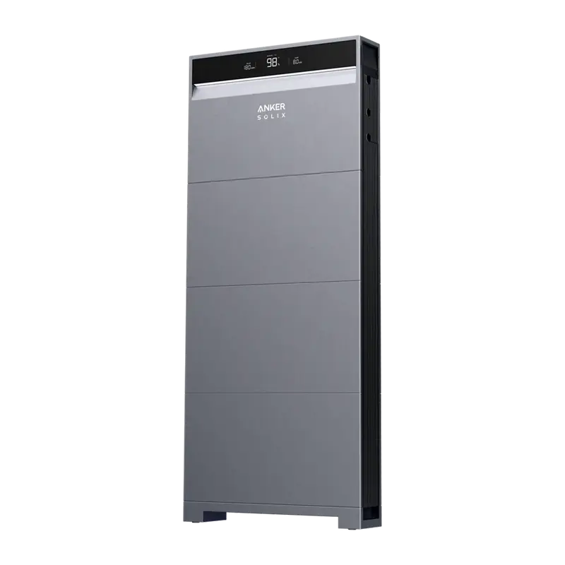 ANKER SOLIX ASOX-H3.68K-3xB5 - Pack Inversor + Batería Anker Solix - Inversor ASOX-H3.68K Monofásico - Potencia 3680W - 2 entradas MPPT