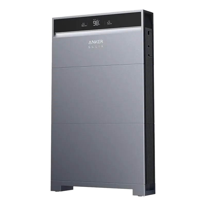 ANKER SOLIX ASOX-H8K-2xB5 - Pack Inversor + Batería Anker Solix - Inversor ASOX-H8K Trifásico - Potencia 8000W - 2 entradas MPPT