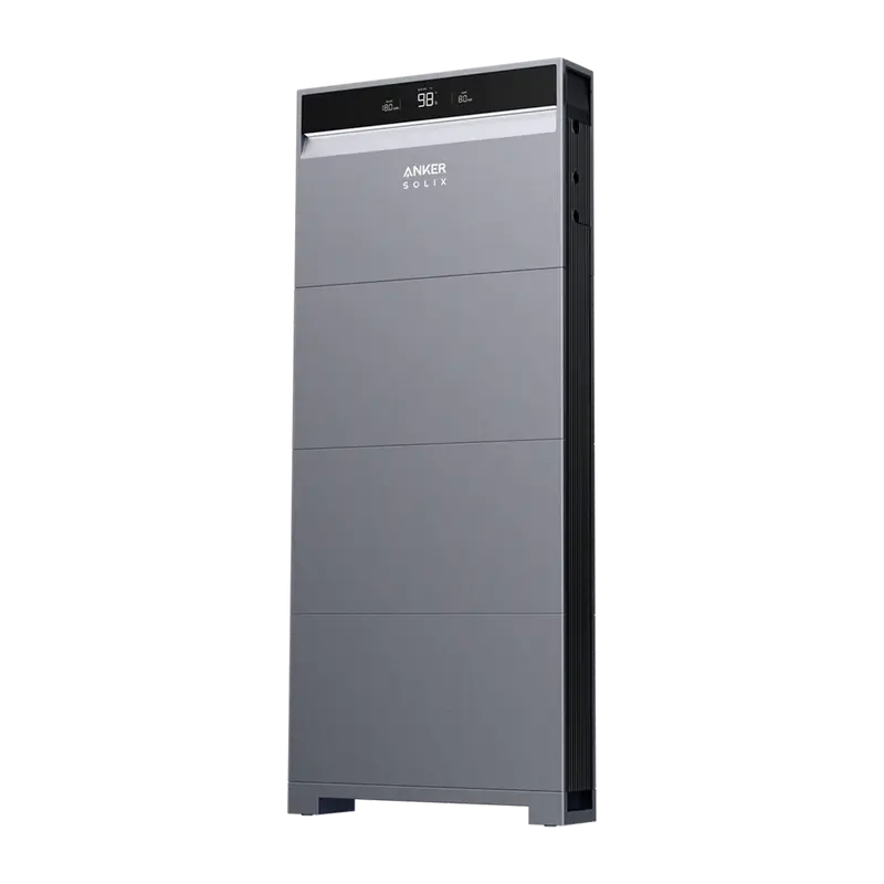 ANKER SOLIX ASOX-H8K-3xB5 - Pack Inversor + Batería Anker Solix - Inversor ASOX-H8K Trifásico - Potencia 8000W - 2 entradas MPPT