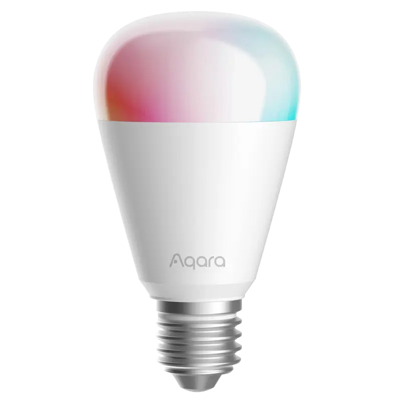 AQARA AQ-LB-L02D - Aqara Bombilla LED T2 (RGB CCT, E27) - Paleta completa de 16 millones de colores RGB