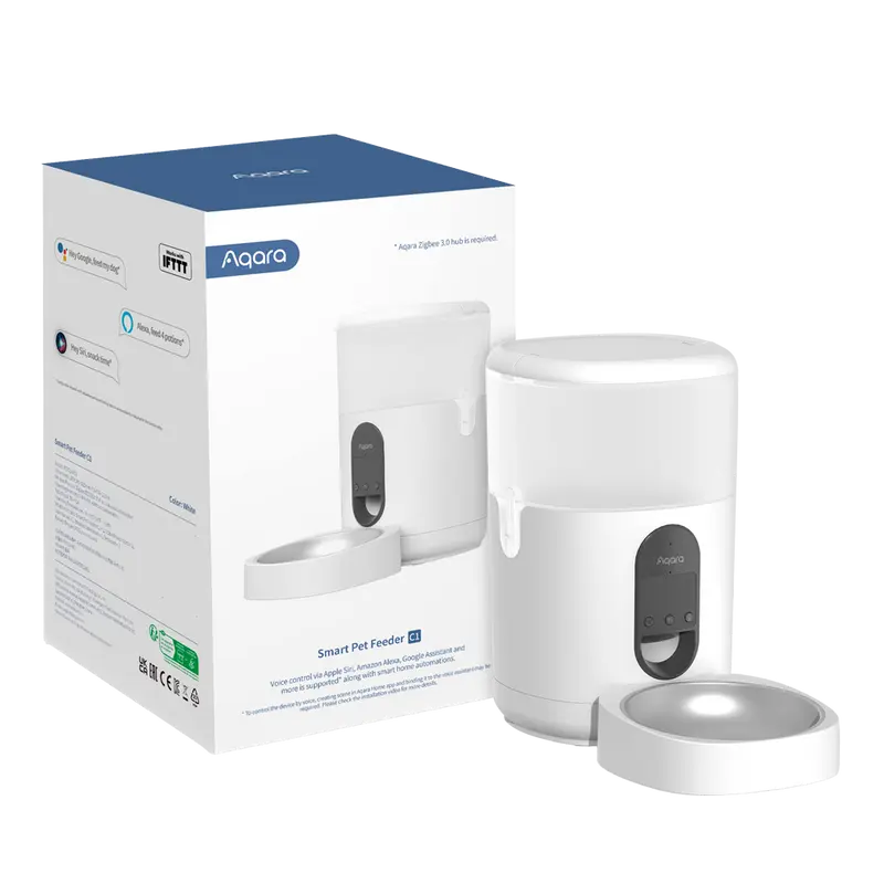 AQARA AQ-PETC1-M01 - Aqara Comedero Inteligente C1 - Dosificación exacta programable en porciones