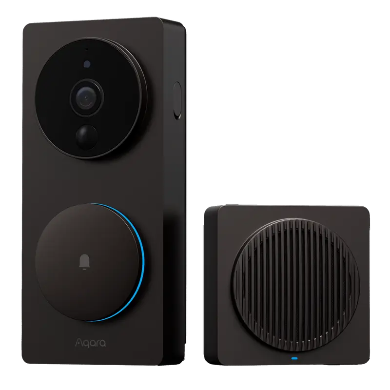 AQARA AQ-SVD-C03 - Aqara Smart Video Doorbell G4 - Reconocimiento facial local por IA - Compatibilidad nativa con HomeKit Secure Video