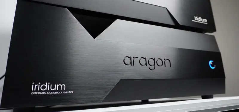 Aragon Iridium 400 W negro - amplificador monofónico izquierdo