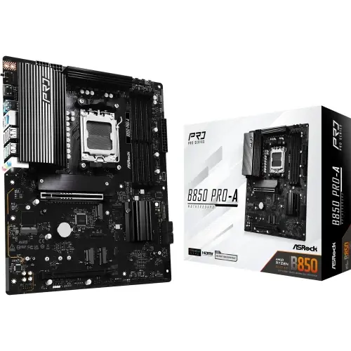 ASRock PLACA ASROCK B850 PRO-A,AMD,AM5,B850,USB20G,ATX