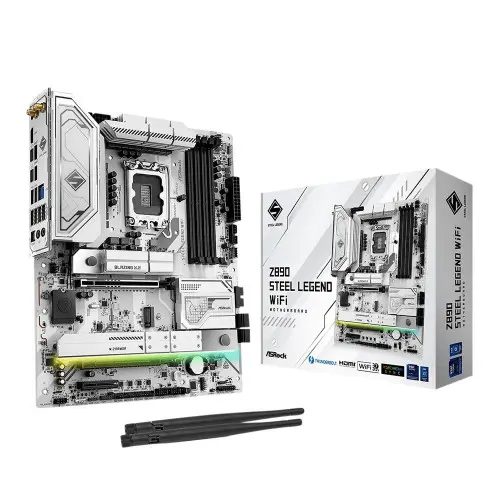 ASRock PLACA ASROCK Z890 STEEL LEGEND WIFI,INTEL,1851,Z890,4DDR5,WIFI,ATX