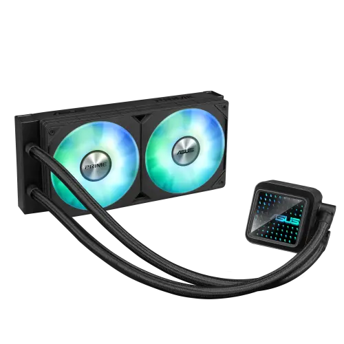 ASUS Prime LC 240 ARGB Carcasa del ordenador Sistema de refrigeración líquida todo en uno 12 cm Negro
