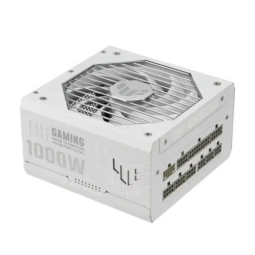 ASUS TUF Gaming 1000W Gold White Edition unidad de fuente de alimentación 20+4 pin ATX ATX Blanco