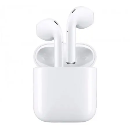 Auriculares Bluetooth Myway Wireless Touch MWHPH0030 con estuche de carga/ Autonomia 3h/ Blancos