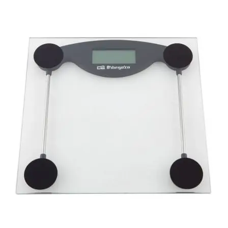 Báscula de Bańo Orbegozo PB-2211/ Hasta 150kg/ Cristal