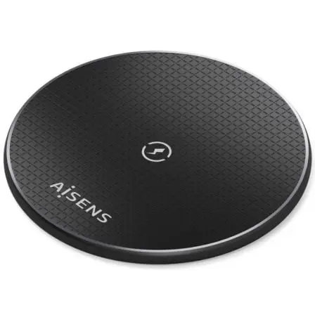 Base de carga Inalámbrica Aisens ASCH-15W1WC058-BK 15W/ Negro
