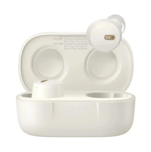 BASEUS OS BASEUS BOWIE E18 TRUE WIRELESS EARPHONES STELLAR WHITE