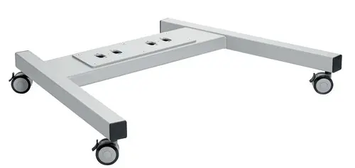 BASTIDOR DE CARRITO EXTRA LARGO / PLATA