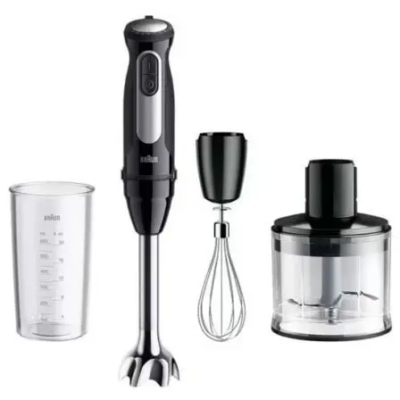 Batidora de mano Braun MultiQuick 5 Pro Hand Blender MQ 55236 M/ 1000W/ 26 Velocidades